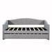 Red Barrel Studio® Upholstered Daybed Sofa Bed Twin Size w/ Trundle in Gray | Wayfair A59414CDF4B8486AA2DB000D8849C2FE