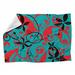 Red Barrel Studio® Floral Fleece Throw Blanket - Art Throws for Sofas or Beds-12423 | 80" L x 60" W | Wayfair 2220B759B44B4179B4C34FC2E42C29FC