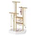 Mercer41 Jewelry Holder, Jewelry Organizer, 4 Independent Zones, Jewelry Display Stand w/ Frame, Necklace Earring Bracelet Holder, For Rings | Wayfair