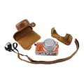 Ganzkörper präzise Passform PU Leder Digital kamera Fall Tasche Abdeckung für Panasonic Lumix