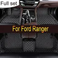 Für Ford Ranger Auto Fußmatten Auto Interieur wasserdichte Teppiche