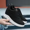 Casual Erhöhen Frauen Schuhe Mesh Bequeme Atmungsaktive Keil Heels Mode Vertraglich Lace Up Laufende