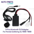 Auto Bluetooth 5 0 Modul Empfänger Adapter Radio Stereo Aux Kabel Adapter 3 Pins für Honda Goldwing