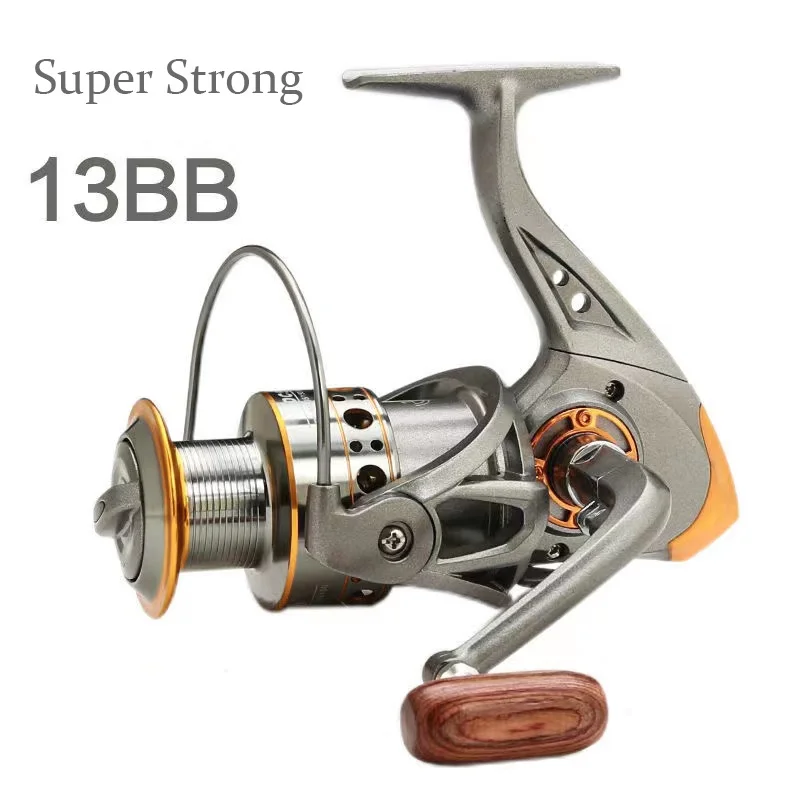 Mulinello da pesca Spinning ad alta velocità 30kg Max Drag Reel Mulinello da pesca originale 2000-6000 Mulinello da spinning Feeder Mulinello da pesca a traina