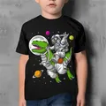 Dinosauro 3d stampa estate t-shirt per bambini ragazzi ragazze camicie per bambini bambino bambino