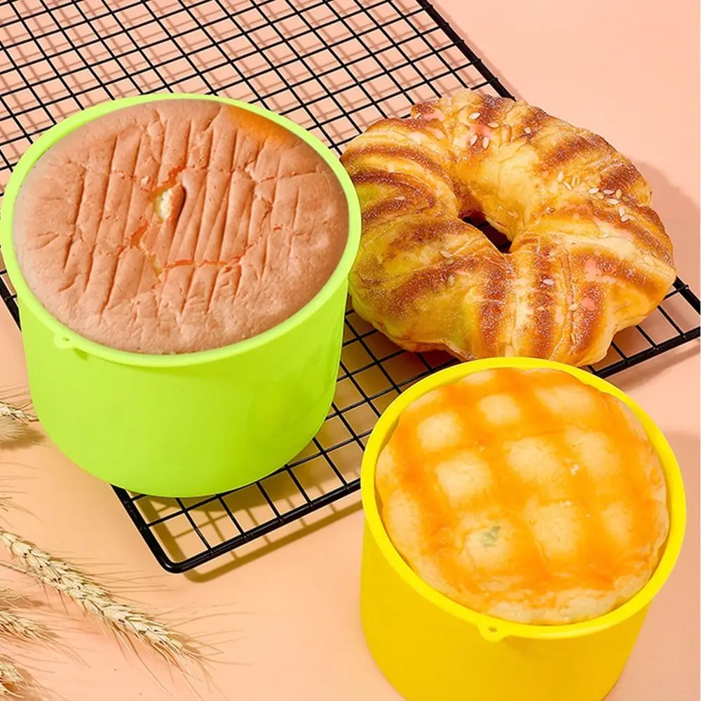 Forno multicolore resistente alle alte Temperature Silicone pasqua forno a microonde stampo per torta torta barile teglia da forno