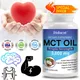 MCT Oil Dietary Supplement Made From 100% Coconut Supports Energy Ketogenesis and Brain Health