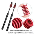 2pcs Car Trunk Rear Door Support Rod Shock Absorber Hydraulic Rod Auto Modification Accessory Spring