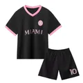 Soccer Jersey Boys #10 Football Training Uniforms for Boys Youth Soccer Shirts and Shorts Kit Set