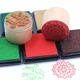 16 Colors Ink Pads for Stamping Fingerprint Inkpad Square Sponge Oil Based Ink Pad DIY Scrapbooking