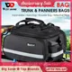 WEST BIKING 3 In 1 Bicycle Trunk Bag Mountain Bike Bag Cycling Double Side Rear Rack Seat Luggage