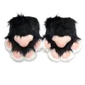Kawaii Plush Cosplay Costume Furry Color Animal Paw Gloves Cat Girl Gloves Cat Paw Cute Plush