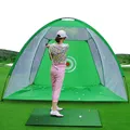 3M Men Standing Bag Hitting Target Tent Driving Swing Tent Golf Hole No Magnetic Golf Ball Practice