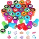 10pcs Assorted Stamps for Kids Self-ink Stamps Children Toy Stamps Smiley Face Seal Scrapbooking DIY