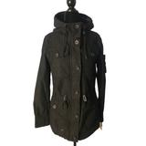 Levi's Jackets & Coats | Levi's Women's Hooded Military Jacket Size: Small | Color: Black | Size: S