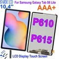 10.4 inch For Samsung Galaxy Tab S6 Lite 10.4 P610 P615 P615N P617 LCD Screen Display Touch Glass