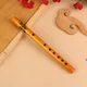 Chinese Traditional 6 Holes Bamboo Flute Instrument Vertical Flute Clarinet Student Musical