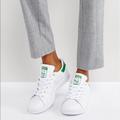 Adidas Shoes | Adidas Stan Smith J Shoes | Color: Green/White | Size: Us 5.5 / F 38 / Uk 5