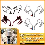 Autocollant de carénage avant de moto en gel 3D, autocollants de moteur de moto, autocollants de