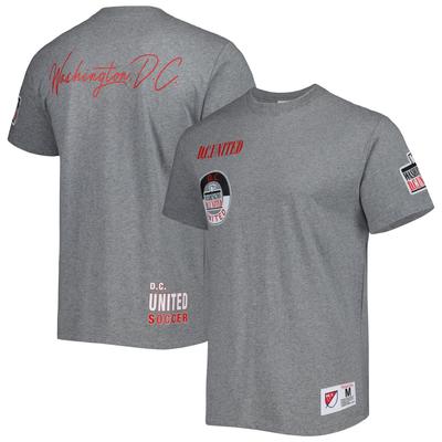Herren Mitchell & Ness Grey D.C. United City T-Shirt Image