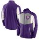 Men's Fanatics Branded Purple Orlando City SC Net Goal Raglan Full-Zip Track Jacket