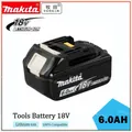 Makita-Batterie lithium-ion aste 18V 100% mAh pour outil électrique remplacement BL1860 BL1830