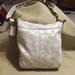 Coach Bags | Coach Tan And Cream Purse. | Color: Cream/Tan | Size: About 10” Tall By 9” Wide