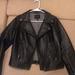 Jessica Simpson Jackets & Coats | Faux Leather Jacket | Color: Black | Size: S