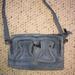 Free People Bags | Blue Suede Free People Cross Body Bag | Color: Blue | Size: Os