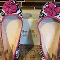 Coach Shoes | Coach Adessa Poppy Slip On Ballet Flats Size 6.0 | Color: Pink/Red | Size: 6