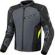 SHIMA Rush 2.0 Vented waterproof Motorcycle Textile Jacket, black-grey-yellow, Size XL