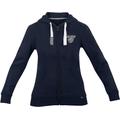 Segura Clint Ladies Zip Hoodie Felpa con cappuccio zip da donna, blu, dimensione 2XL per donne