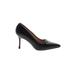 Manolo Blahnik Heels: Black Shoes - Women's Size 36.5