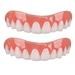 1-2PCS Smile Cosmetic Upper Teeth Fake Tooth Cover Dental False Natural US STOCK