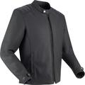 Segura Phil Blouson en cuir de moto, noir, taille M