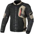 Macna Raddic Blouson textile de moto, noir-beige, taille XL