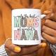 1 tasse à café amusante de 325 ml pour la fête des mères, seules les meilleures mamans sont promues à Nana, tasses d'eau, verres d'été et d'hiver, décoration de maison, fournitures de bureau,
