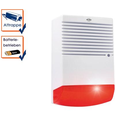 Elro - Sirenen Attrappe mit blinkender led Batteriebetrieb - Alarmsysteme Dummy Image