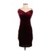 Lulus Cocktail Dress - Bodycon: Burgundy Dresses - Women's Size Small