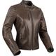 Segura Laxey Damen Motorrad Lederjacke, braun, Größe 36