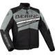 Bering Bario Motorrad Textiljacke, schwarz-grau-weiss, Größe L