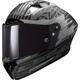 LS2 FF805 Thunder Carbon GP Aero Polar Helm, schwarz-grau, Größe 2XL