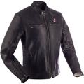 Segura Riverton Motorrad Lederjacke, schwarz, Größe S