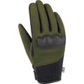 Segura Eden Motorrad Handschuhe, schwarz-grün-braun-beige, Größe M L