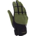 Segura Zeek Evo Wasserdichte Motorrad Handschuhe, schwarz-grün-braun-beige, Größe M L