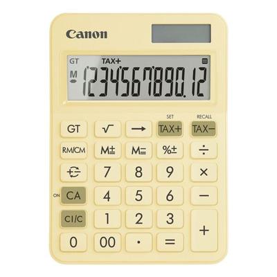 Tischrechner »LS-125KB« gelb, Canon, 14.7x2.5x10.6 cm