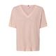 Tommy Hilfiger T-Shirt mit Leinen-Anteil Damen rosa, S