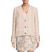 Virgin Wool Blend Tweed Jacket - Natural - Giambattista Valli Jackets