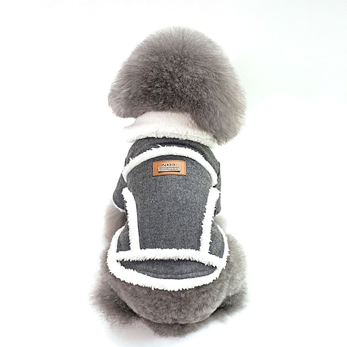 kleiner Hundemantel Hundejacke Welpe Winter warmer Mantel Haustier Hundejacke Mantel Kleidung für kleine Hunde Katzen Image