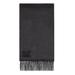 Logo Detailed Fringed Scarf